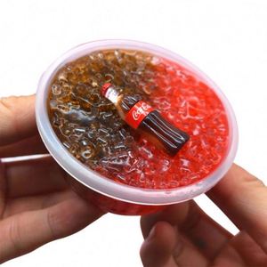 200ml Box <b>Slime</b> Crystal Clay Kids Educational Handwork Mix Color Ice Cola <b>Slime</b> Toy Set EN71 Certified Unisex - Product Image 6