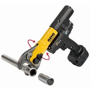 Prensa Radial Eléctrica Rems Mini Press Acc Lion, Herramienta de Plomería con Batería, Ancho de 32.5 cm - Product Image 1