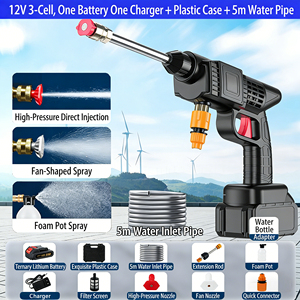 <span class=keywords><strong>Pistolet</strong></span> de lavage de voiture sans fil rechargeable <span class=keywords><strong>haute</strong></span> <span class=keywords><strong>pression</strong></span> |   <span class=keywords><strong>Pistolet</strong></span> pulvérisateur portable <span class=keywords><strong>haute</strong></span> puissance à <span class=keywords><strong>batterie</strong></span> lithium pour le nettoyage de voitures et de maisons - Product Image 6