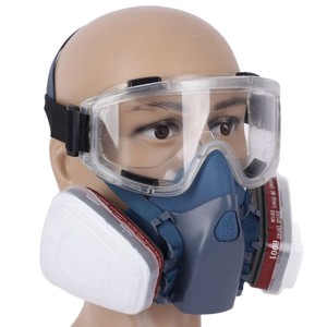 Mặt nạ nửa mặt silicon 7502 chống bụi, chống khí độc dùng cho sơn, cải tạo, hóa chất & hàn, bảo vệ mặt - Product Image 4