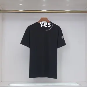 Il dramma estivo firmato chiama t-shirt a maniche corte Streetwear stile americano Hip Hop <span class=keywords><strong>Rap</strong></span> in cotone personalizzato pesi massimi da uomo t-shirt - Product Image 3