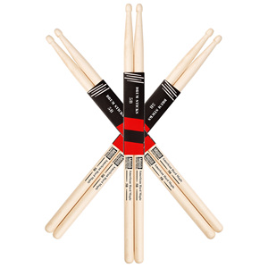 MUSO americano duro acero 5B bacchette sono adatti per batteristi professionisti sono altamente resistenti e producono un suono nitido. - Product Image 1