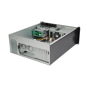 Châssis 4U avec écran tactile LCD 8.9 "avec boîtier de serveur HDD Hotswap à 2 baies Châssis de serveur à montage en rack pour poste de travail - Product Image 6