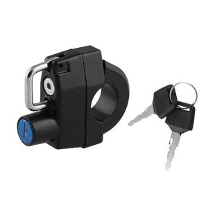 Universel <span class=keywords><strong>moto</strong></span> 25mm guidon <span class=keywords><strong>casque</strong></span> serrure <span class=keywords><strong>pour</strong></span> <span class=keywords><strong>HARLEY</strong></span>-<span class=keywords><strong>DAVIDSON</strong></span> XL 883 1200 - Product Image 4