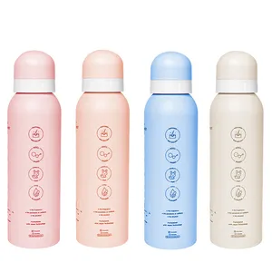 Groothandel Gepersonaliseerde Luxe 60Ml 120 Ml 180Ml Haar Fijne Mist Spray Plastic Fles Roze Groen Beige Voor Cosmetica