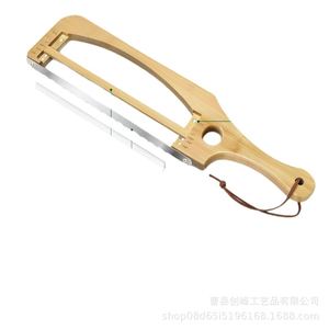 Cuchillo de pan serrado de madera ajustable para hornear baguettes, pasteles, tostadas y uso en cocinas caseras - Product Image 5