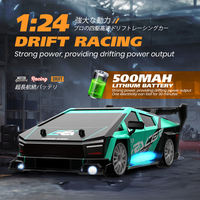 8601-3 GTR & Mustang 1/24 Échelle Supercar Modèle 30 + KM/H 4WD RC Drift Car 2.4Ghz Télécommande Jouets Avec Éclairage Drift Lover Cadeaux