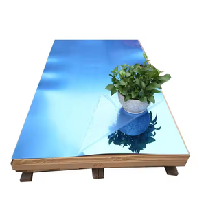 Wanzun 4ft x 8ft vàng ánh sáng vàng hồng vàng đen hai mặt gương 3mm với màng bảo vệ tự dính tấm gương acrylic - Product Image 5