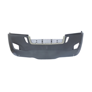 Pare-chocs avec trou pour feux antibrouillard et bande chromée compatible avec Cascadia 2018+ - Product Image 1