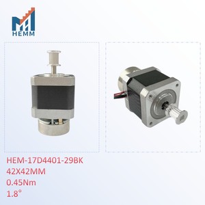 Motor paso a paso híbrido cuadrado de alto torque <span class=keywords><strong>NEMA</strong></span> <span class=keywords><strong>17</strong></span> de 42 mm, 2 fases, paso de 1.8 grados, 0.45 Nm, con freno para control de impresoras 3D - Product Image 2