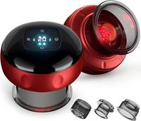 Produit phare : Machine de massage par ventouses intelligente ABS+Silicone avec vibration et thérapie par lumière rouge