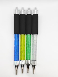 Narguilé d'été <span class=keywords><strong>à</strong></span> longue tige en acrylique avec poignée unique en acier inoxydable, accessoires de chicha, technique de laque - Product Image 3