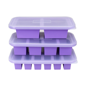 Grand bac à glaçons en silicone pour congélateur <span class=keywords><strong>Super</strong></span> <span class=keywords><strong>cube</strong></span> de soupe 1 tasse moule à soupe en silicone alimentaire pour congélateur - Product Image 5