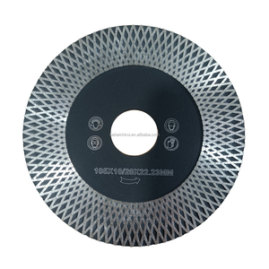 Oem không phát ra tia lửa 5 "125mm thiêu kết <span class=keywords><strong>25mm</strong></span> Kim Cương phân khúc đôi kích thước thông tư lưỡi cưa cắt mài đĩa cho gạch đá cẩm thạch - Product Image 1