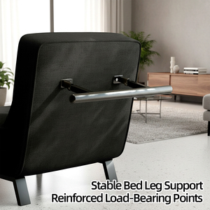 Sillón Cama 3 en 1 Convertible Plegable Color Gris Carbón, Sofá Cama para Invitados, Sessel mit Schlaffunktion, Envío Rápido en la UE - Product Image 5