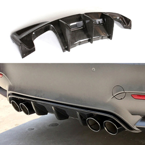 Pour BMW accessoires fibre de carbone <span class=keywords><strong>R</strong></span> Style diffuseur de lèvre de pare-chocs arrière pour 2011 pour BMW E82 nouvel état - Product Image 2