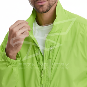 Nueva chaqueta cortavientos de moda de manga larga con diseño personalizado para hombre, chaquetas cortavientos de nuevo estilo para hombre - Product Image 1