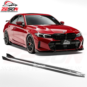Kit carrosserie de haute qualité en fibre de carbone de style AO, jupe latérale, mise à niveau pour BMW Série 3 G20 G28 330i M340i AD, pare-chocs de voiture, kit carrosserie - Product Image 1