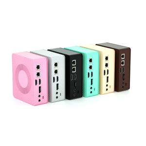 Ordinateur de bureau portable puissant sans ventilateur Barebone Poste de travail Mini <span class=keywords><strong>PC</strong></span> <span class=keywords><strong>Petit</strong></span> <span class=keywords><strong>PC</strong></span> noir <span class=keywords><strong>Gamer</strong></span> - Product Image 6