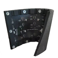 Conception personnalisée P1.86 P2 P2.5 P4 Écran LED incurvé flexible d'intérieur Modules LED souples minces de 320*160mm