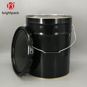 Ventes directes d'usine 20L fer blanc métal personnalisable antirouille et étanche tambour en acier adapté à la peinture et à d'autres produits chimiques - Product Image 1