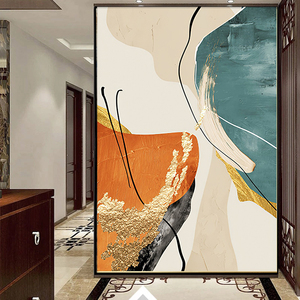 100% pintado a mano hermosa pintura <span class=keywords><strong>al</strong></span> óleo abstracta paisaje abstracto pared arte hogar dormitorio <span class=keywords><strong>comedor</strong></span> lienzo pintura - Product Image 5