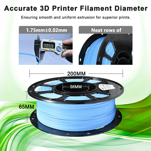 Filamento de Impresión 3D Iboss Dull PLA Puls, 1.75mm, 1kg, PLA+ Mate, Color Azul Mate - Product Image 4