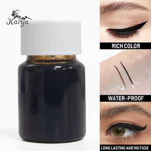 Personnalisé Organique Multi Finition En Vrac Fournisseur De Maquillage Pour Les Yeux Magnétique <span class=keywords><strong>Eye</strong></span> <span class=keywords><strong>Liner</strong></span> Matière Première Noir Semi Fini Mat Eyeliner Liquide - Product Image 3