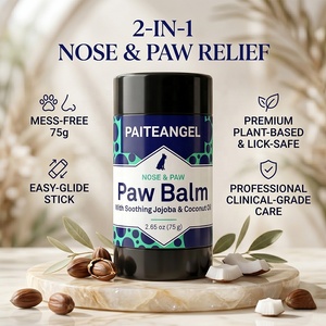 Balsamo <span class=keywords><strong>per</strong></span> Naso e Zampe di Cani OEM 75g Stick con Olio di Jojoba e Cocco, Idratante <span class=keywords><strong>per</strong></span> Animali a Base Vegetale, Fornitura Diretta dalla Fabbrica - Product Image 1