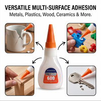 Colle liquide instantanée pour réparation de téléphones portables, câbles de charge et coques, tubes adhésifs robustes en blister
