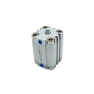 ADVU Series ISO Standard cylinder electro mini pneumatic air cylinder short stroke pneumatic air cylinders ADVU32X16 China