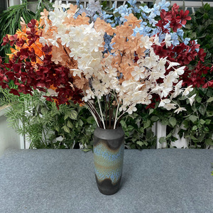 Fleurs artificielles Queyiyi, branche de fleurs artificielles 30cm-100cm en tissu brossé pour la décoration de la maison et du jardin - Product Image 3