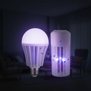 <span class=keywords><strong>Bombilla</strong></span> LED <span class=keywords><strong>Antimosquitos</strong></span>, Luz Cálida, E27 E22, Tipo de Descarga Eléctrica, con Iluminación, para Uso Doméstico, Clasificación IP20, 110v 220V - Product Image 1