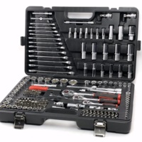 Kit d'outils 216 pièces maison Tube essentiel clé à cliquet voiture ensemble tête cliquet clé à douille tournevis outil de réparation