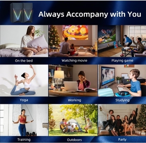 Máy tính để bàn <span class=keywords><strong>2.0</strong></span> không dây đa phương tiện loa với loa siêu trầm hoạt động RGB USB Bass PC chơi Game Hệ thống âm thanh hộp loa - Product Image 5