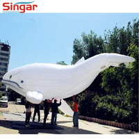 Ballon flottant créatif de couleur baleine, pour publicité, la fête en vente