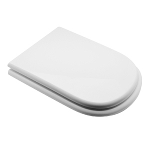 Tapa de inodoro Roca Giralda con bisagras en forma de C, liberación rápida y función de cierre suave, material UF y plástico - Product Image 2