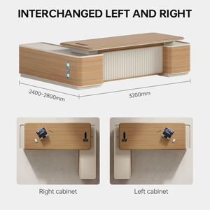 Scrivania da Ufficio Moderna e Lussuosa - Nuova Scrivania Direzionale in Stile Cinese, Offre Comfort e Lusso al Capo. - Product Image 3