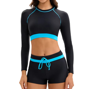 ชุดว่ายน้ำฟิตเนสแบบชิ้นเดียวสำหรับผู้หญิงสไตล์ยุโรปยุโรปออกแบบให้มีขนาดพิเศษ - Product Image 1