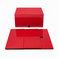 Boîtes pliantes magnétiques en papier couché avec impression personnalisée en gros, emballage haut de gamme pour chaussures et vêtements