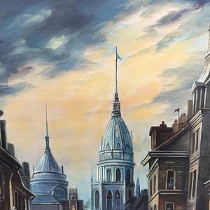 Venta al por mayor pinturas en lienzo personalizadas decoración artística de pared abstracto moderno barato 100% pintura al óleo pintada a mano para sala de estar - Product Image 2