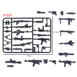 Mini pistola tedesca figura armi militari attrezzature militari giocattolo mattoncini Set accessori giocattoli accessori - Product Image 3