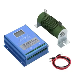 MPPT-controlador de carga híbrido eólico y solar, cargador de energía eólica fuera de la red, 24V, 48V, hecho en China