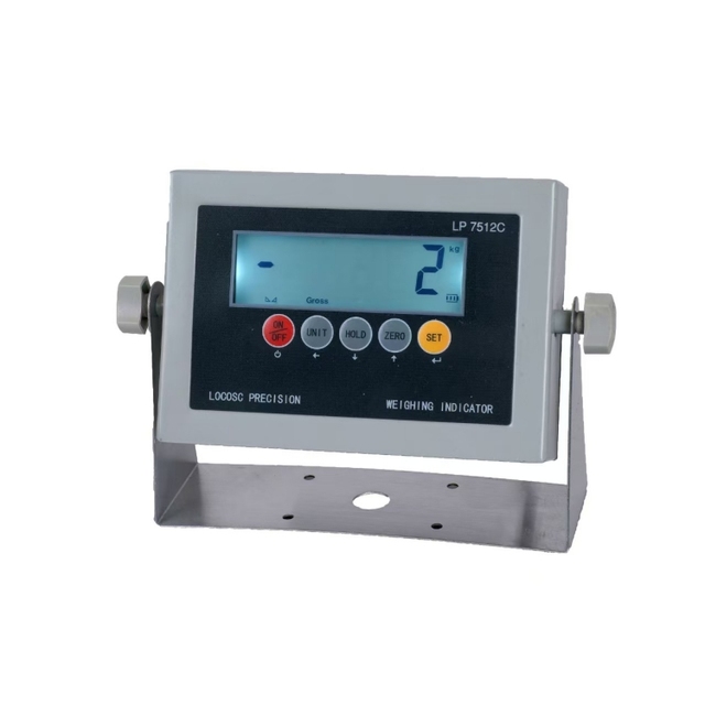 Veidt Weighing LP7512 High Precision Load Cell LCD Indicator for Digital Weight Bench Platform Floor Pallet Postal Scale