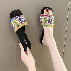 Vente en gros de chaussures Zapatos De <span class=keywords><strong>Damas</strong></span> pantoufles d'intérieur sandales sandales pour dames pantoufles de <span class=keywords><strong>maison</strong></span> pour la <span class=keywords><strong>maison</strong></span> - Product Image 6