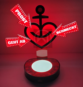 Supporto per vino in acrilico luminoso ricaricabile personalizzato portabottiglie di servizio VIP Presenter glorificatore Display Ace vanga <span class=keywords><strong>Astra</strong></span> - Product Image 5