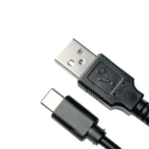 Op maat gemaakte 1m USB Type-C kabel met PVC-mantel en gevlochten afscherming, snelladen USB naar C datakabel in wit en zwart - Product Image 2