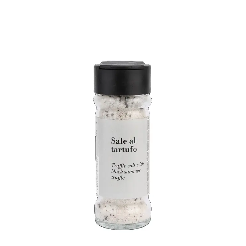 High Quality Truffle Salt - 100% Italian Sea Salt with Black Truffle - Great for different Meal - 50gr