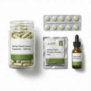 Extracto Herbal de Semillas de Cáñamo en Polvo, Ácidos Grasos Insaturados, Proteína Vegetal, Cannabidiol, Fibra Dietética, Hidratante <span class=keywords><strong>Intestinal</strong></span> - Product Image 5