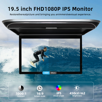 Moniteur de plafond Android 19 pouces LCD IPS pour voiture, TV de divertissement pour camping-car et monospaces – Prix bas, Offre Spéciale